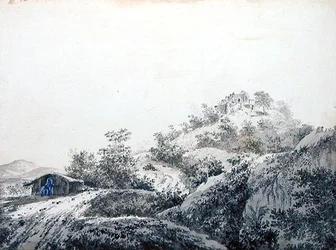 Il Passo di Sicri Gully (Sakrigali) dal Bengala, Entrando nella Provincia di Bahar, c.1781